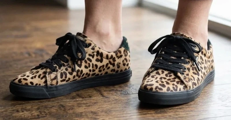 Zapatillas Tommy Hilfiger de leopardo – photo 6